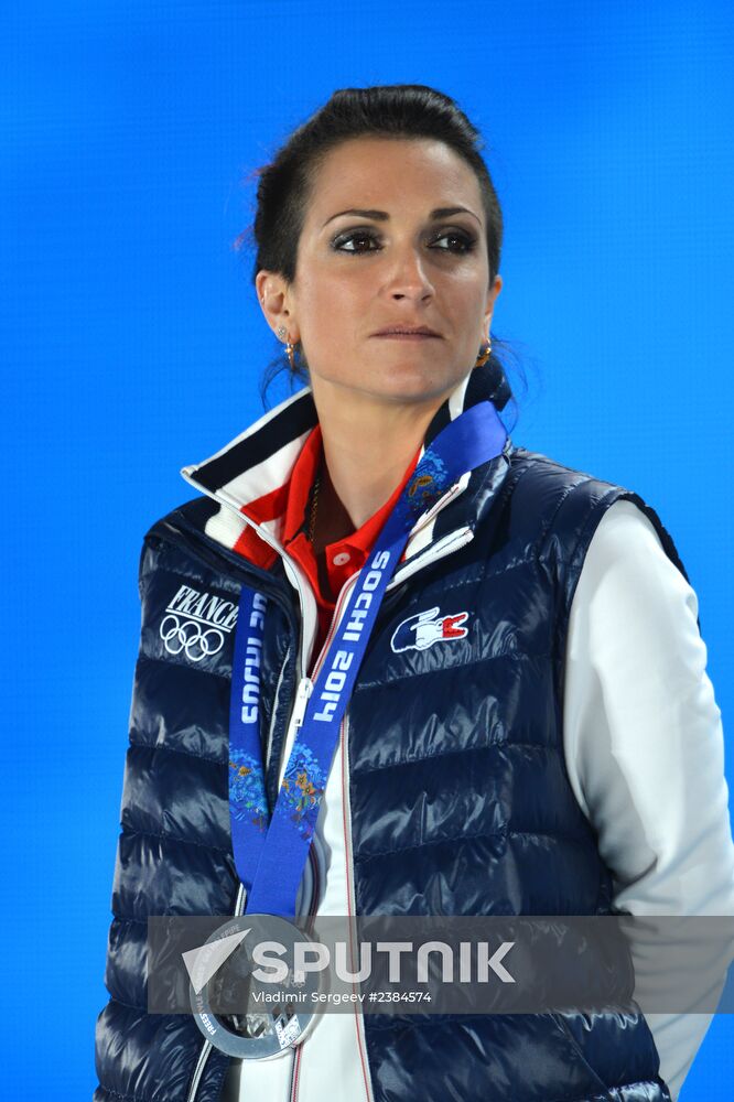 2014 Winter Olympics. Medal ceremony. Day Fourteen