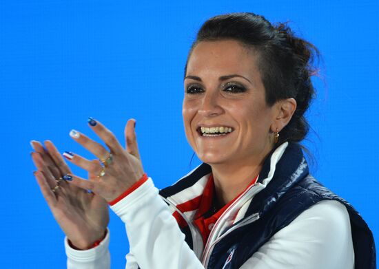 2014 Winter Olympics. Medal ceremony. Day Fourteen