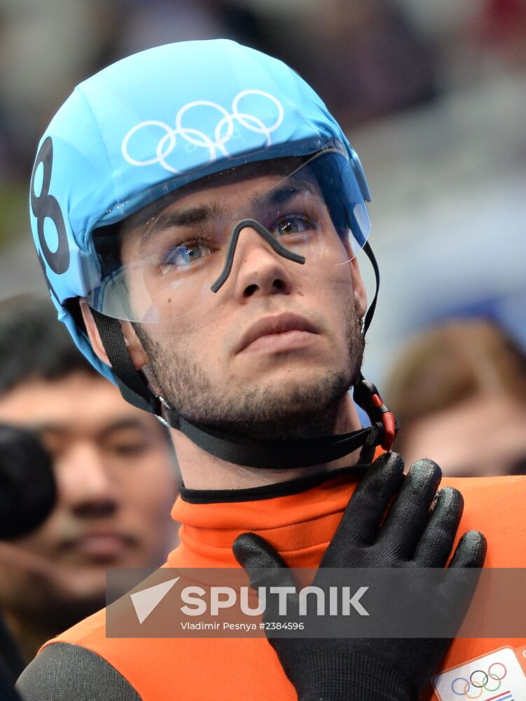 2014 Winter Olympics. Short track speed skating. Men. 500m