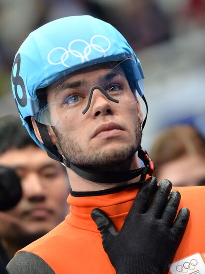 2014 Winter Olympics. Short track speed skating. Men. 500m