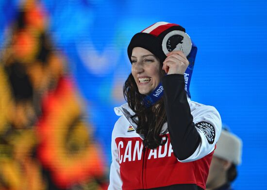 2014 Winter Olympics. Medal ceremony. Day Fourteen
