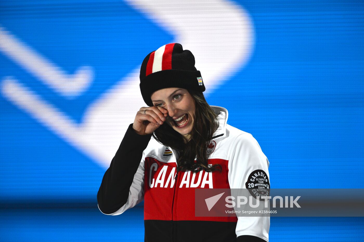 2014 Winter Olympics. Medal ceremony. Day Fourteen