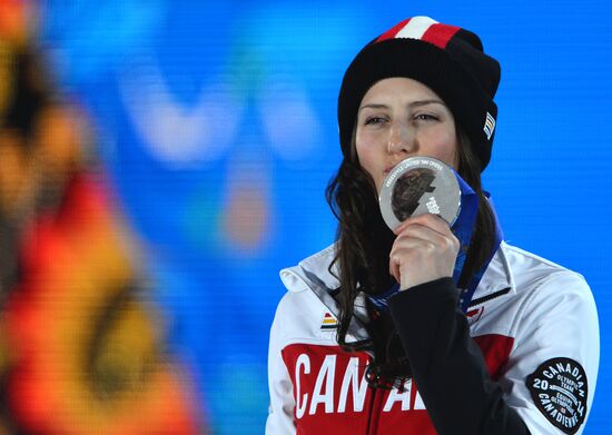 2014 Winter Olympics. Medal ceremony. Day Fourteen