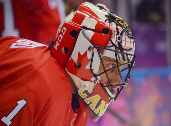 2014 Winter Olympics. Ice hockey. Men. USA vs. Canada