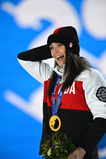 2014 Winter Olympics. Medal ceremony. Day Fourteen