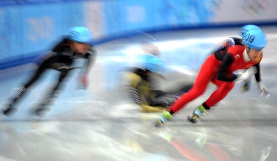 2014 Winter Olympics. Short track speed skating. Men. 500m