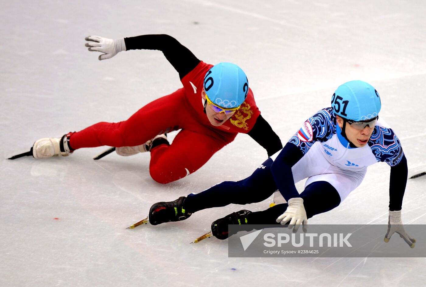 2014 Winter Olympics. Short track speed skating. Men. 500m