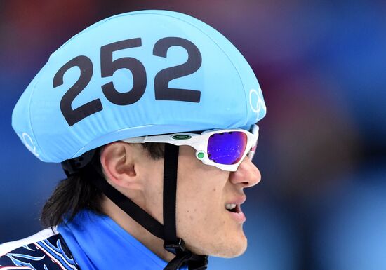 2014 Winter Olympics. Short track speed skating. Men. 500m