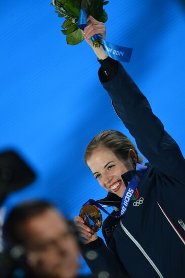 2014 Winter Olympics. Medal ceremony. Day Fourteen