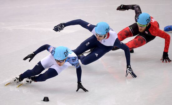 2014 Winter Olympics. Short track speed skating. Men. 500m