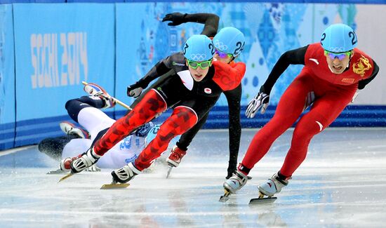 2014 Winter Olympics. Short track speed skating. Men. 500m