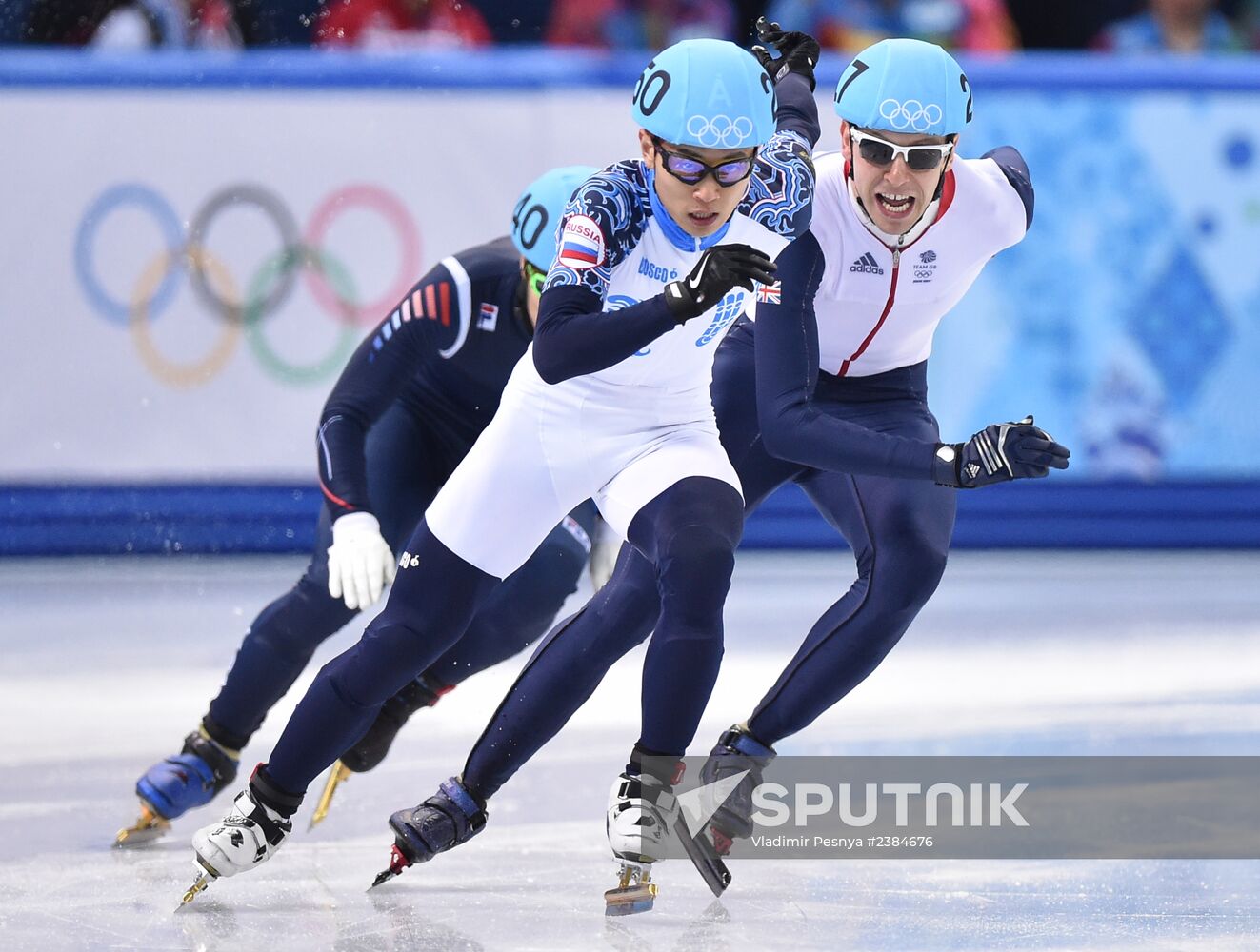 2014 Winter Olympics. Short track speed skating. Men. 500m