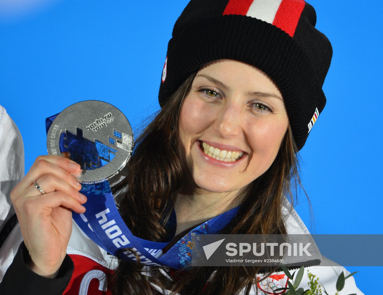 2014 Winter Olympics. Medal ceremony. Day Fourteen