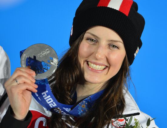 2014 Winter Olympics. Medal ceremony. Day Fourteen