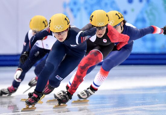 2014 Winter Olympics. Short track speed skating. Women. 1000m