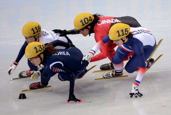 2014 Winter Olympics. Short track speed skating. Women. 1000m