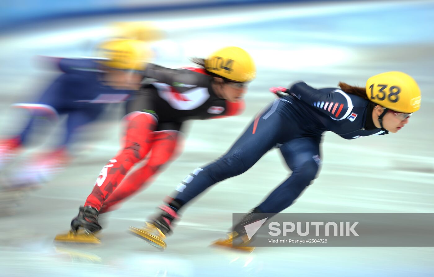 2014 Winter Olympics. Short track speed skating. Women. 1000m