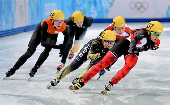 2014 Winter Olympics. Short track speed skating. Women. 1000m