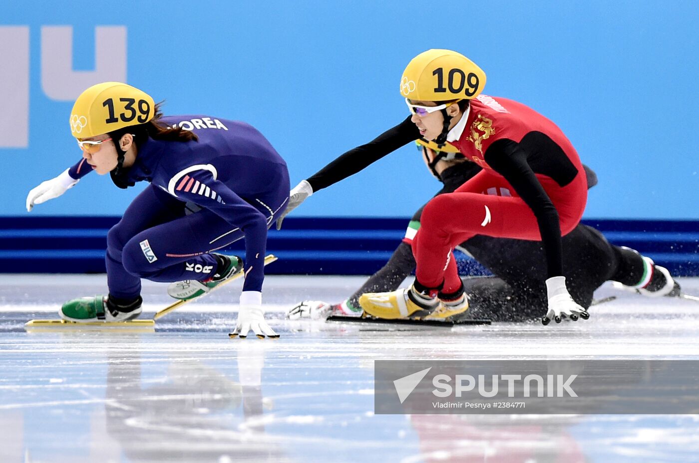 2014 Winter Olympics. Short track speed skating. Women. 1000m