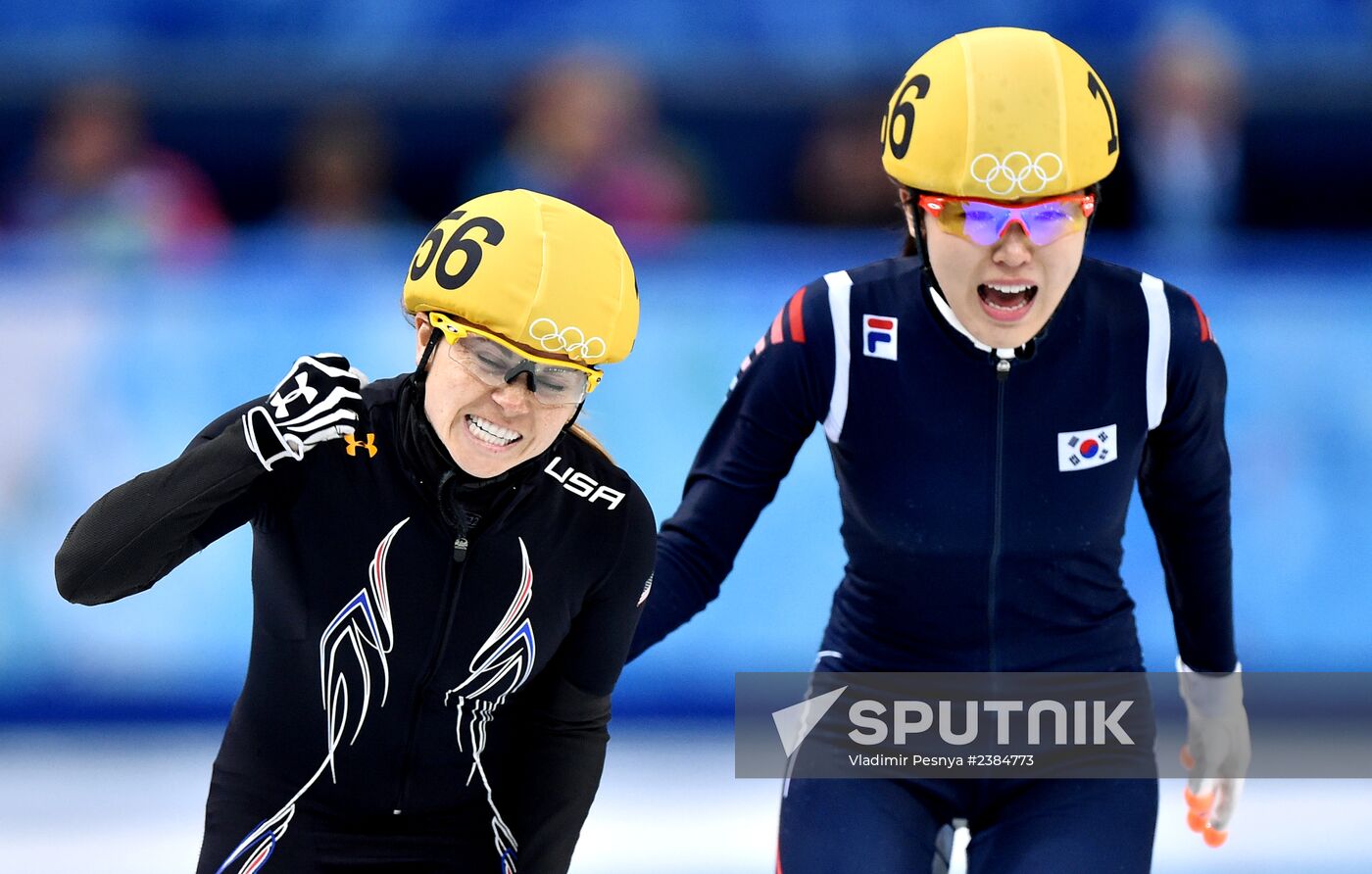 2014 Winter Olympics. Short track speed skating. Women. 1000m