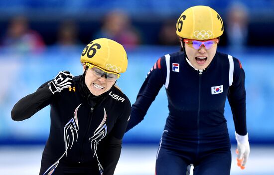 2014 Winter Olympics. Short track speed skating. Women. 1000m