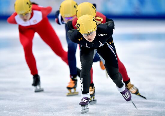 2014 Winter Olympics. Short track speed skating. Women. 1000m