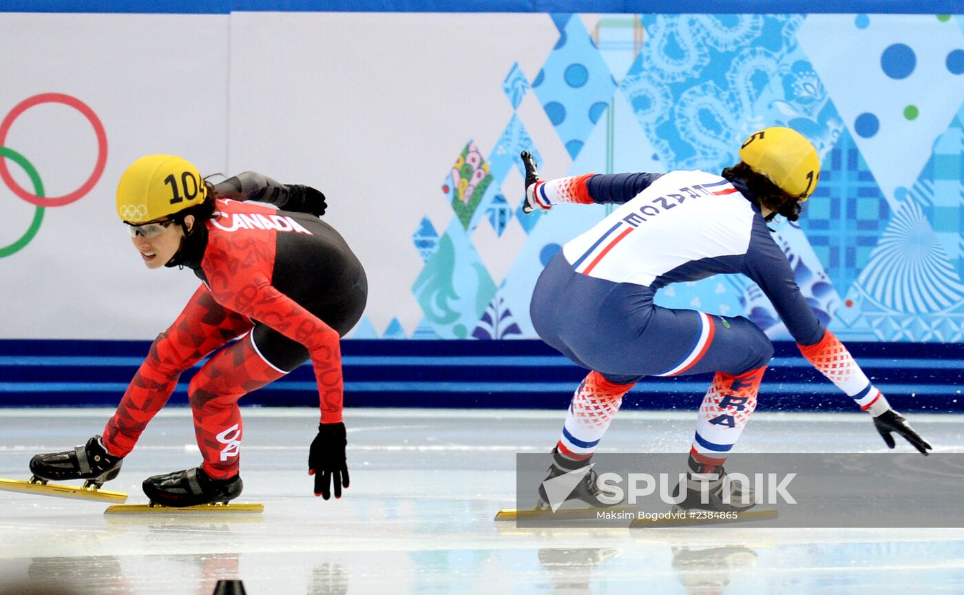 2014 Winter Olympics. Short track speed skating. Women. 1000m