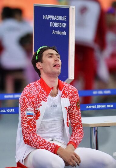 2014 Winter Olympics. Speed skating. Men. Team pursuit. Preliminary rounds