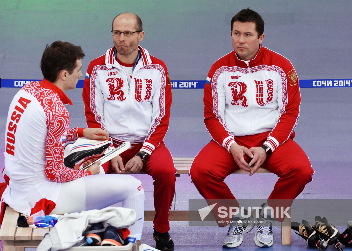 2014 Winter Olympics. Speed skating. Men. Team pursuit. Preliminary rounds