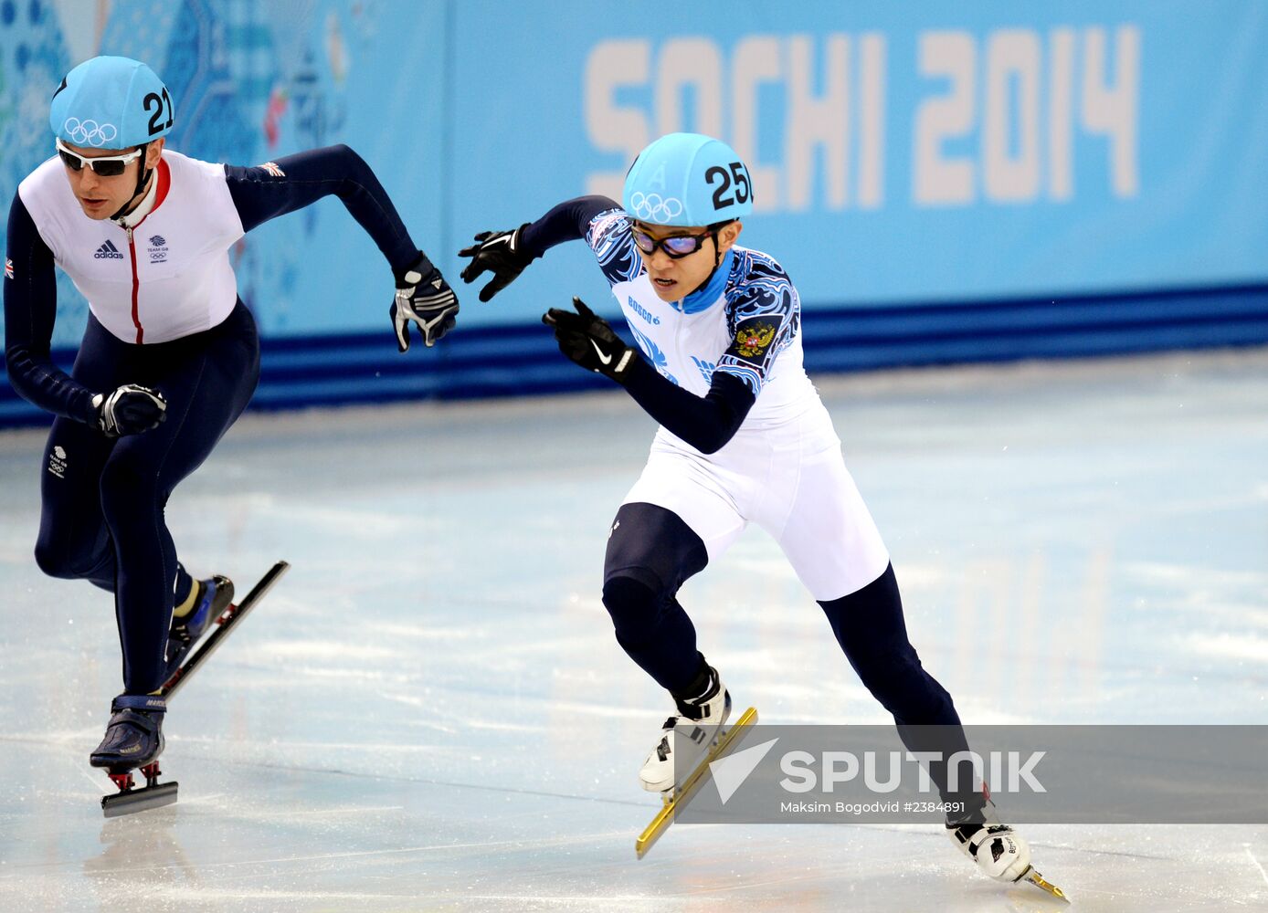 2014 Winter Olympics. Short track speed skating. Men. 500m. Finals