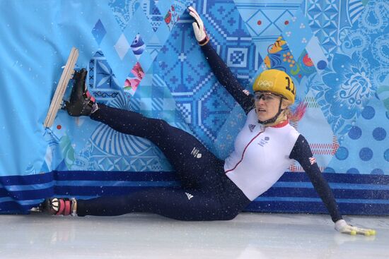 2014 Winter Olympics. Short track speed skating. Women. 1000m