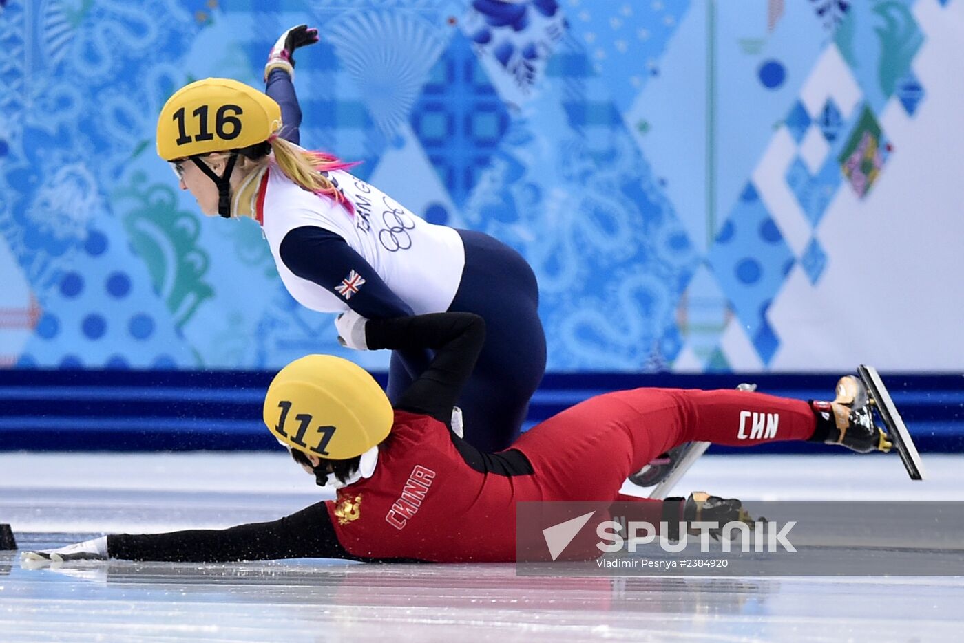 2014 Winter Olympics. Short track speed skating. Women. 1000m