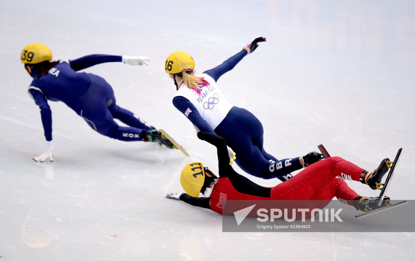 2014 Winter Olympics. Short track speed skating. Women. 1000m