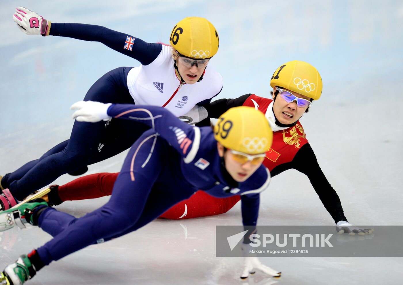 2014 Winter Olympics. Short track speed skating. Women. 1000m