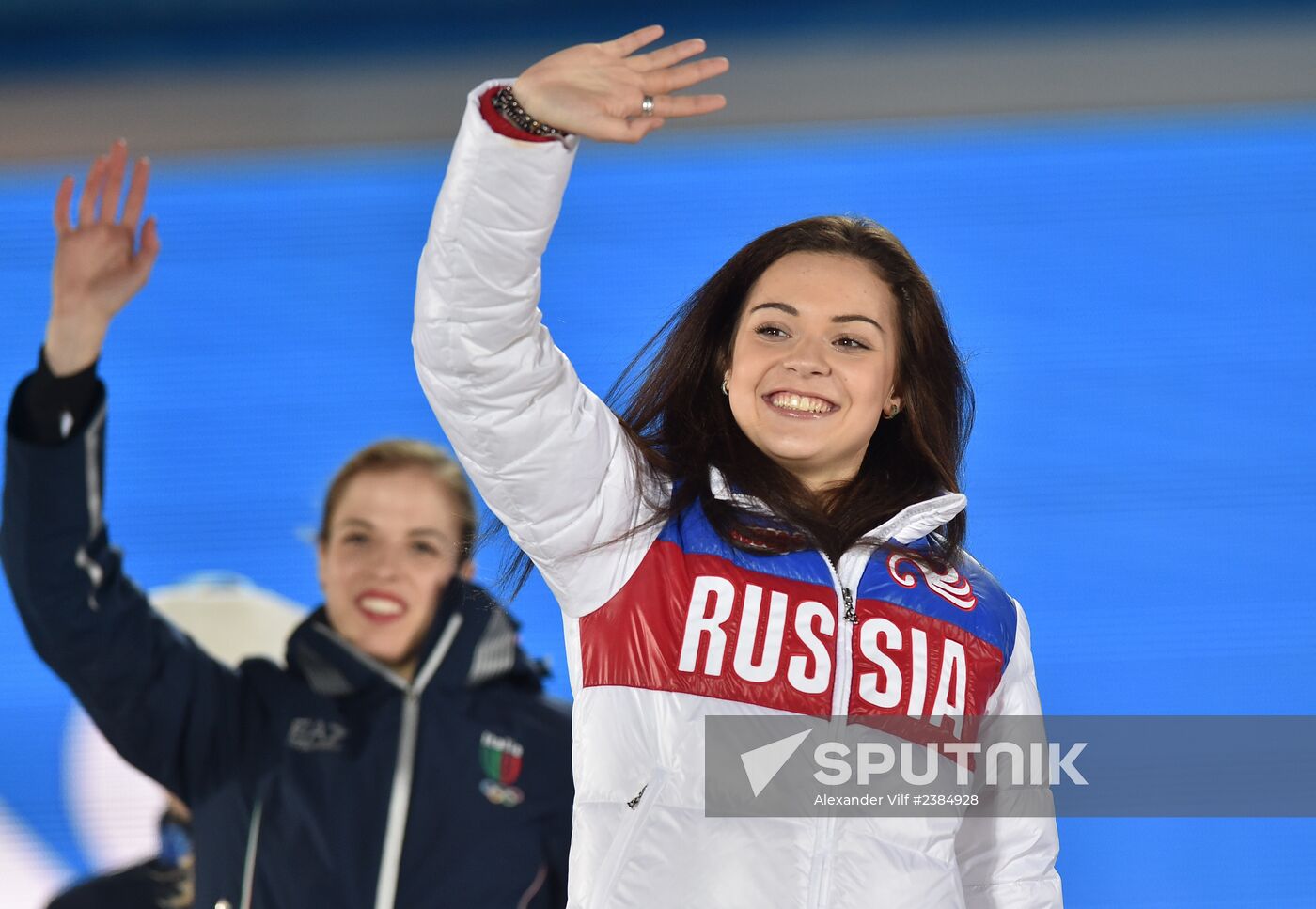 2014 Olympics. Award ceremony. Day Fourteen