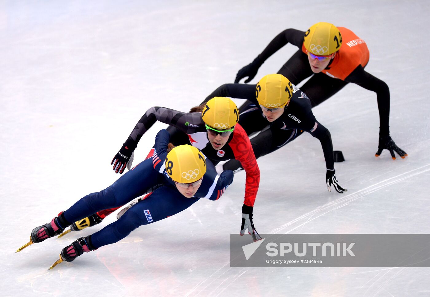 2014 Winter Olympics. Short track speed skating. Women. 1000m