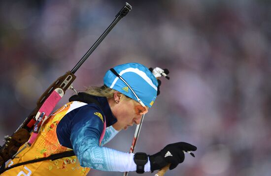 2014 Winter Olympics. Biathlon. Women. Relay