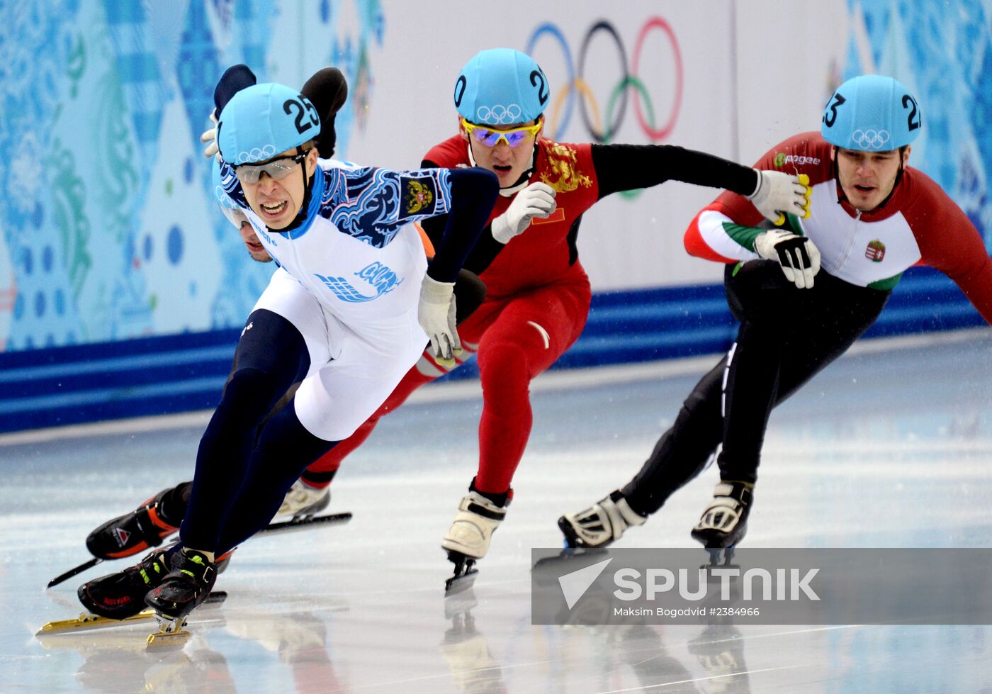2014 Winter Olympics. Short track speed skating. Men. 500m