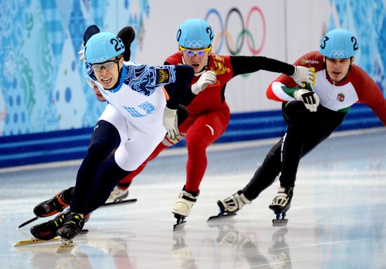 2014 Winter Olympics. Short track speed skating. Men. 500m