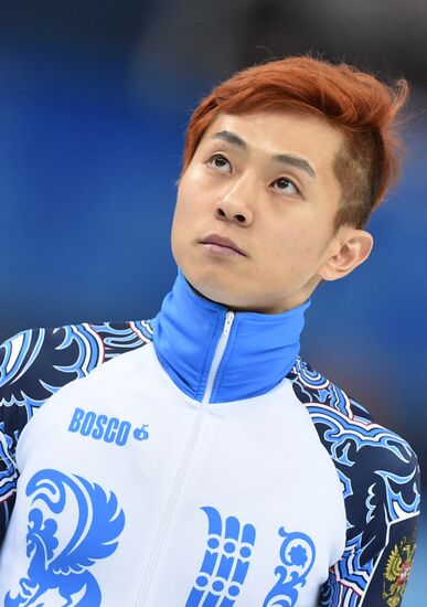 2014 Winter Olympics. Short track speed skating. Men. 500m