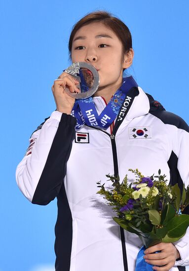 2014 Winter Olympics. Medal ceremony. Day Fourteen