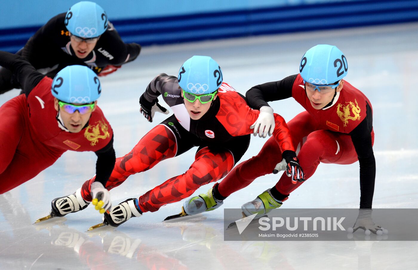 2014 Winter Olympics. Short track speed skating. Men. 500m