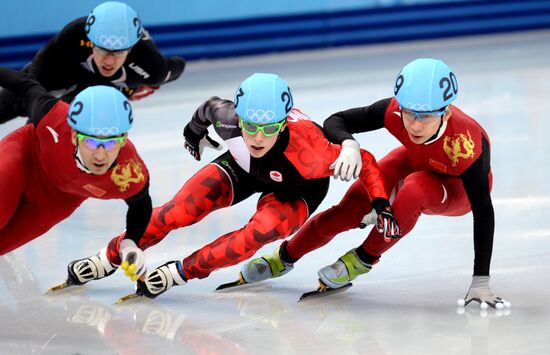 2014 Winter Olympics. Short track speed skating. Men. 500m