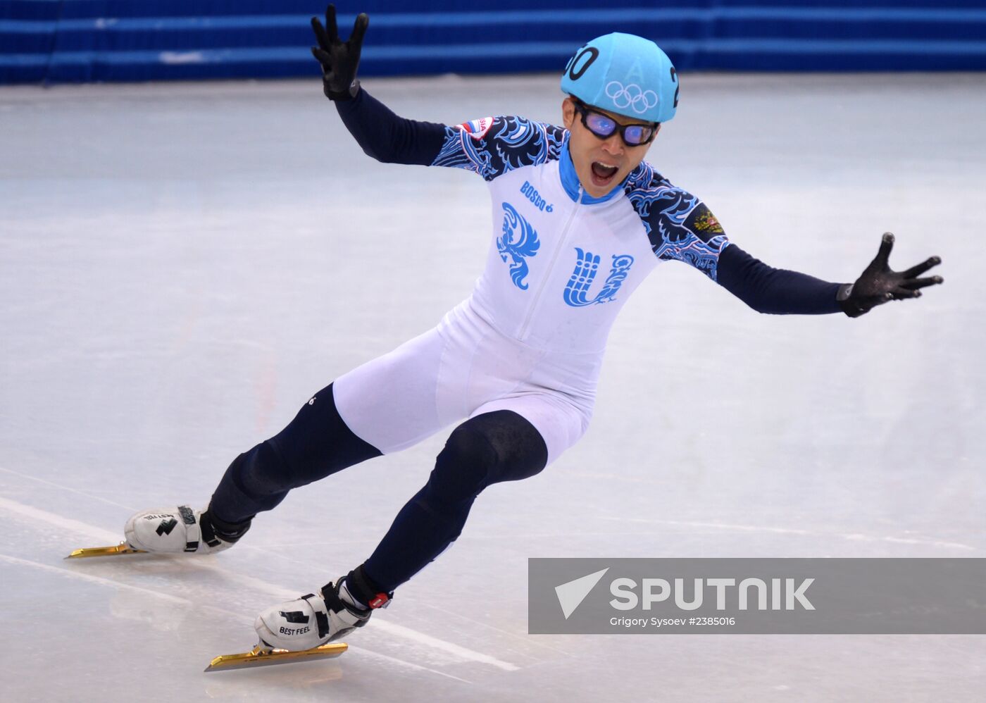 2014 Winter Olympics. Short track speed skating. Men. 500m