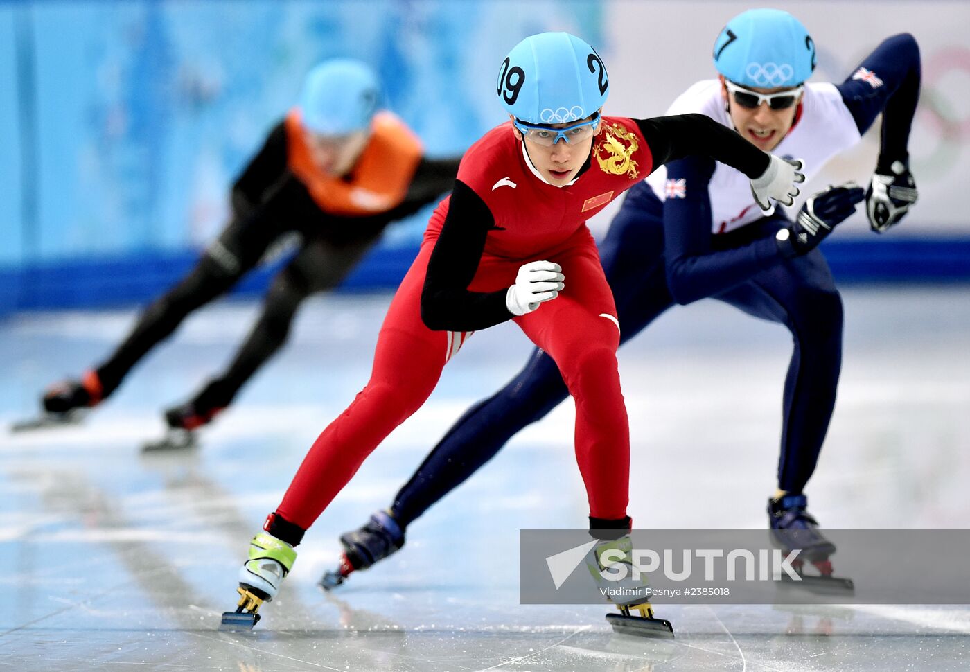 2014 Winter Olympics. Short track speed skating. Men. 500m