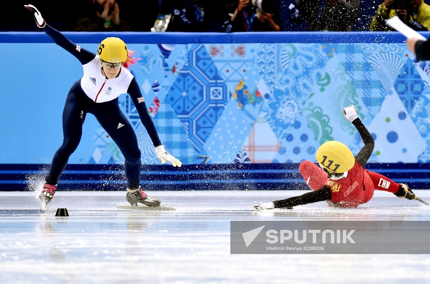 2014 Winter Olympics. Short track speed skating. Women. 1000m