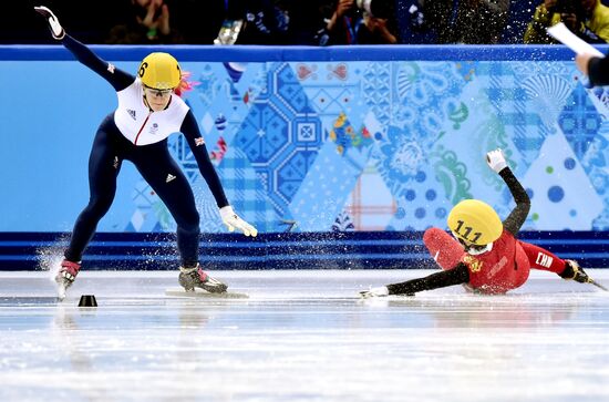 2014 Winter Olympics. Short track speed skating. Women. 1000m