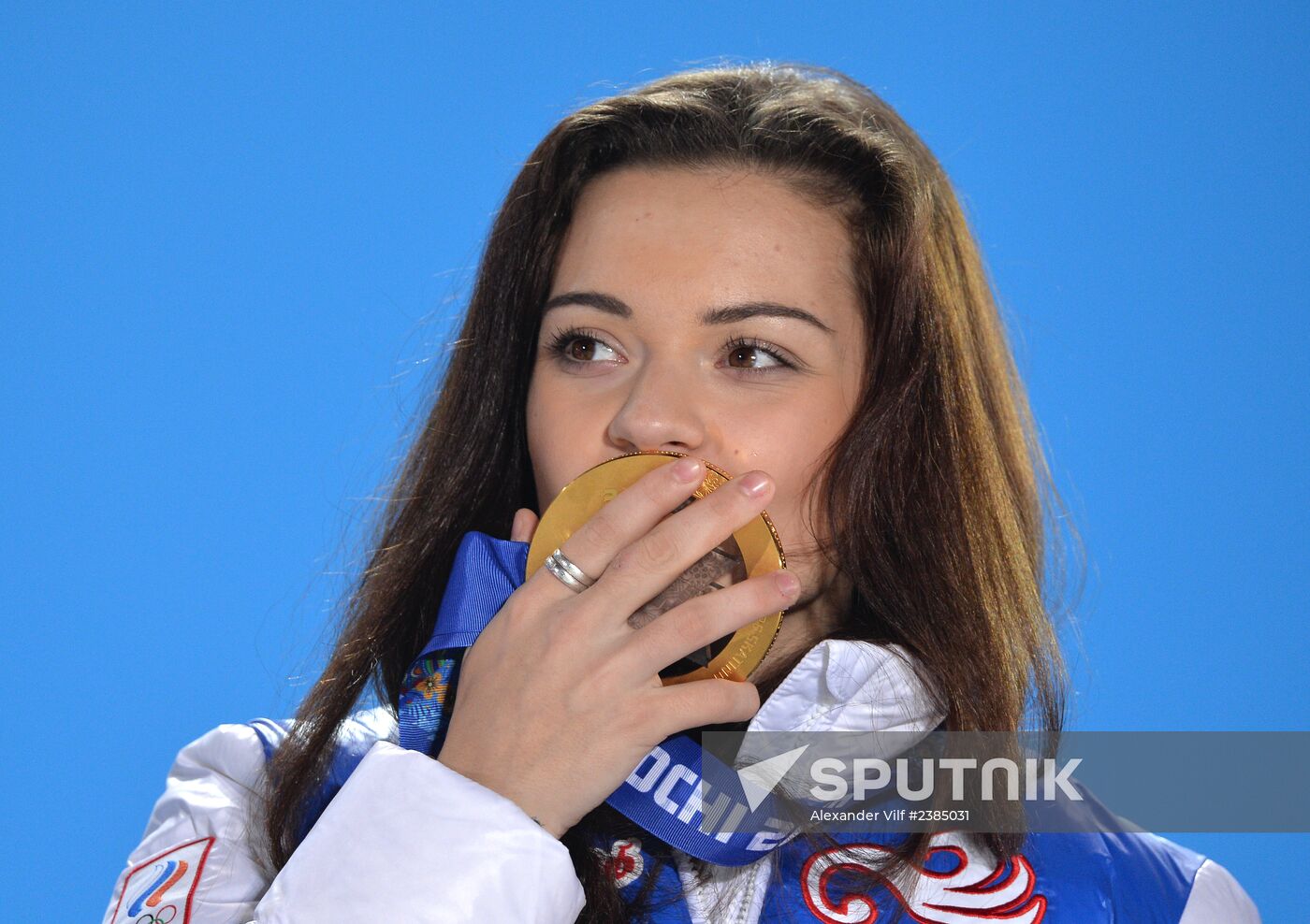 2014 Winter Olympics. Medal ceremony. Day Fourteen
