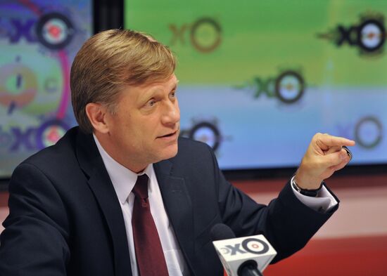 US Ambassador to Russia Michael McFaul speaking live at Echo of Moscow radio station