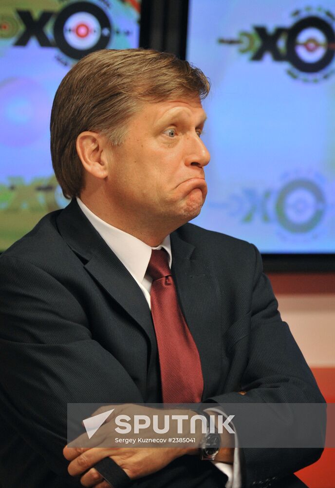 US Ambassador to Russia Michael McFaul speaking live at Echo of Moscow radio station